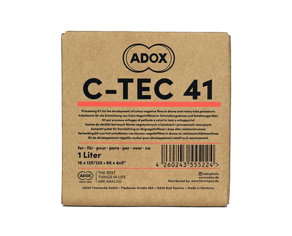 Adox C-Tec C-41 Negativ Kit Rapid for 12-16 films to mix 1000 ml