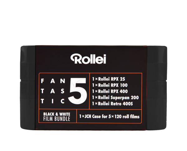 Rollei Fantastic 5 | Black & White 120 Roll Film Bundle