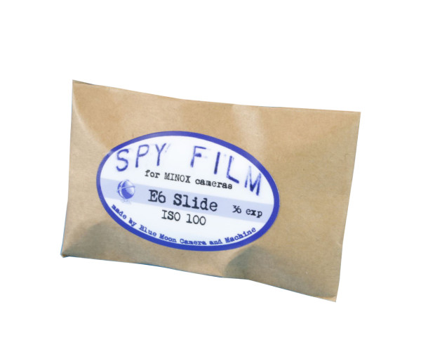 Minox 8x11mm Spy Film | 100 ISO Farbdiafilm (E6) mit 36 Aufnahmen