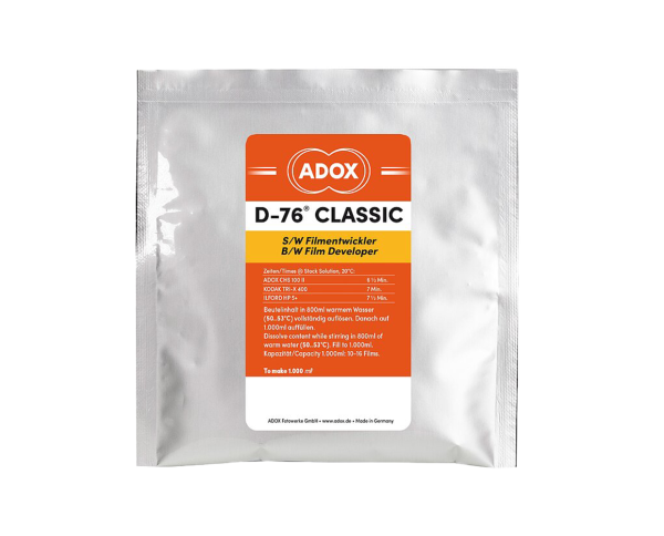 Adox D-76 CLASSIC powder developer to make 1l