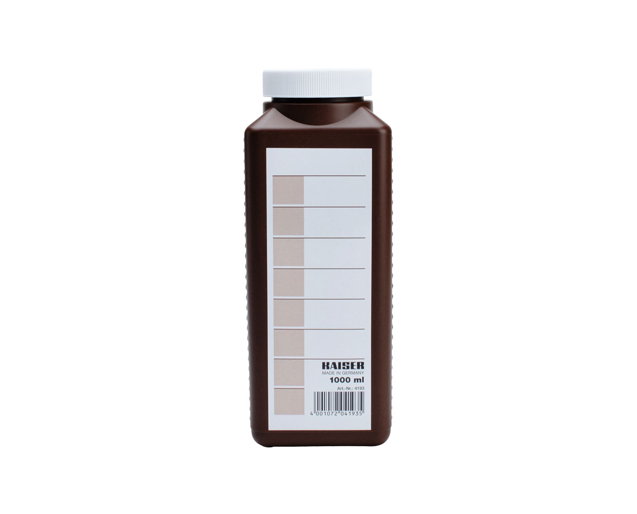 Kaiser Chemical Storage Bottle Brown 1 000ml Bottles Cans Accessories Darkroom Macodirect En