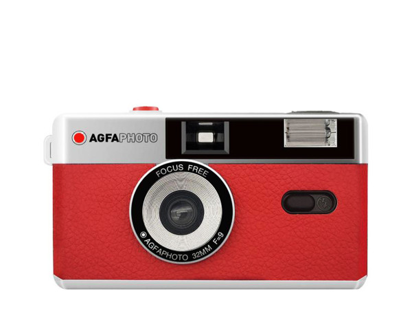 Agfaphoto Analoge 35mm Kamera rot B-Ware