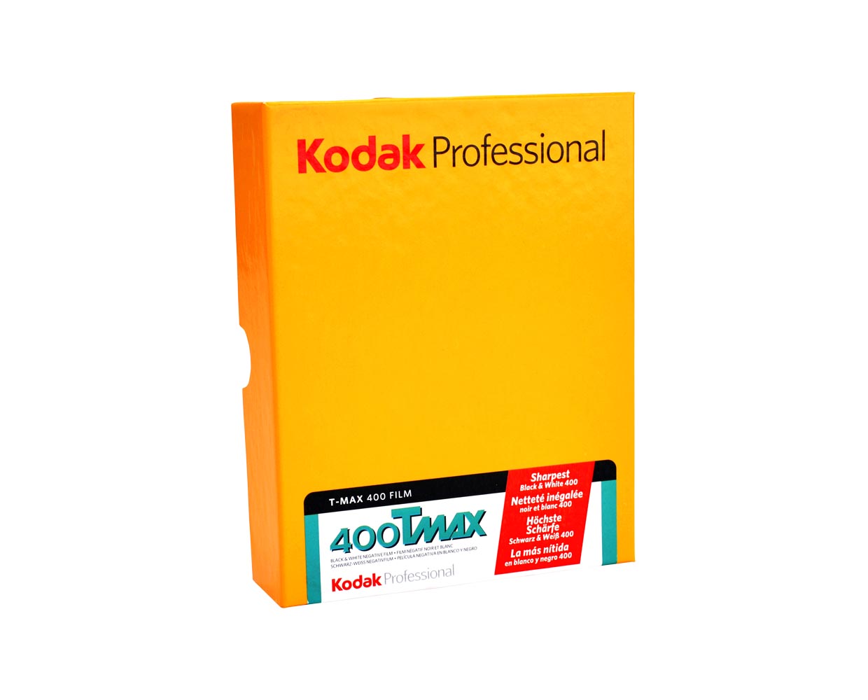 Kodak T-MAX 400 sheet film 4x5 (10.2x12.7cm) 50 sheets