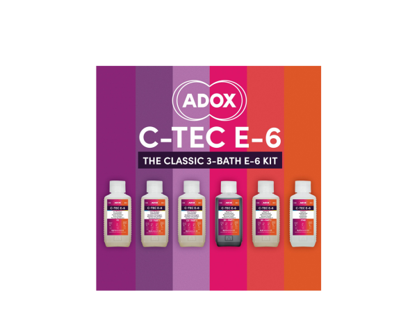 Adox C-Tec E-6 3-bath kit for 12 films to mix 1000 ml