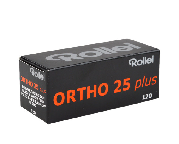 Rollei Ortho 25 plus | Rollfilm 120 | MHD 12.2024