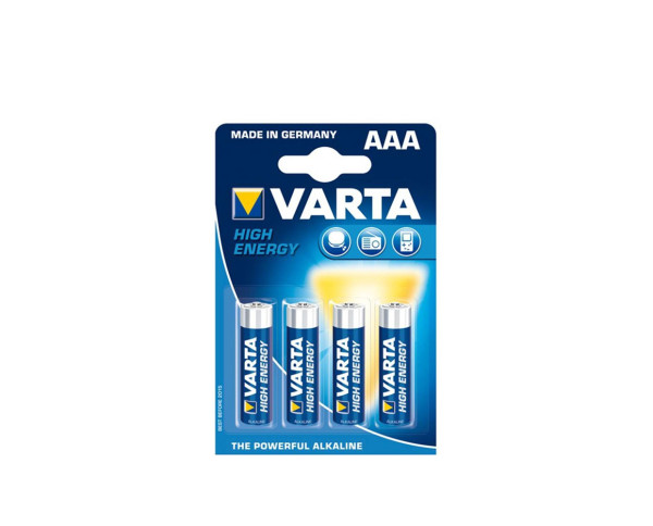 Varta Longlife Power (High Energy) AAA Battery (pack of 4)